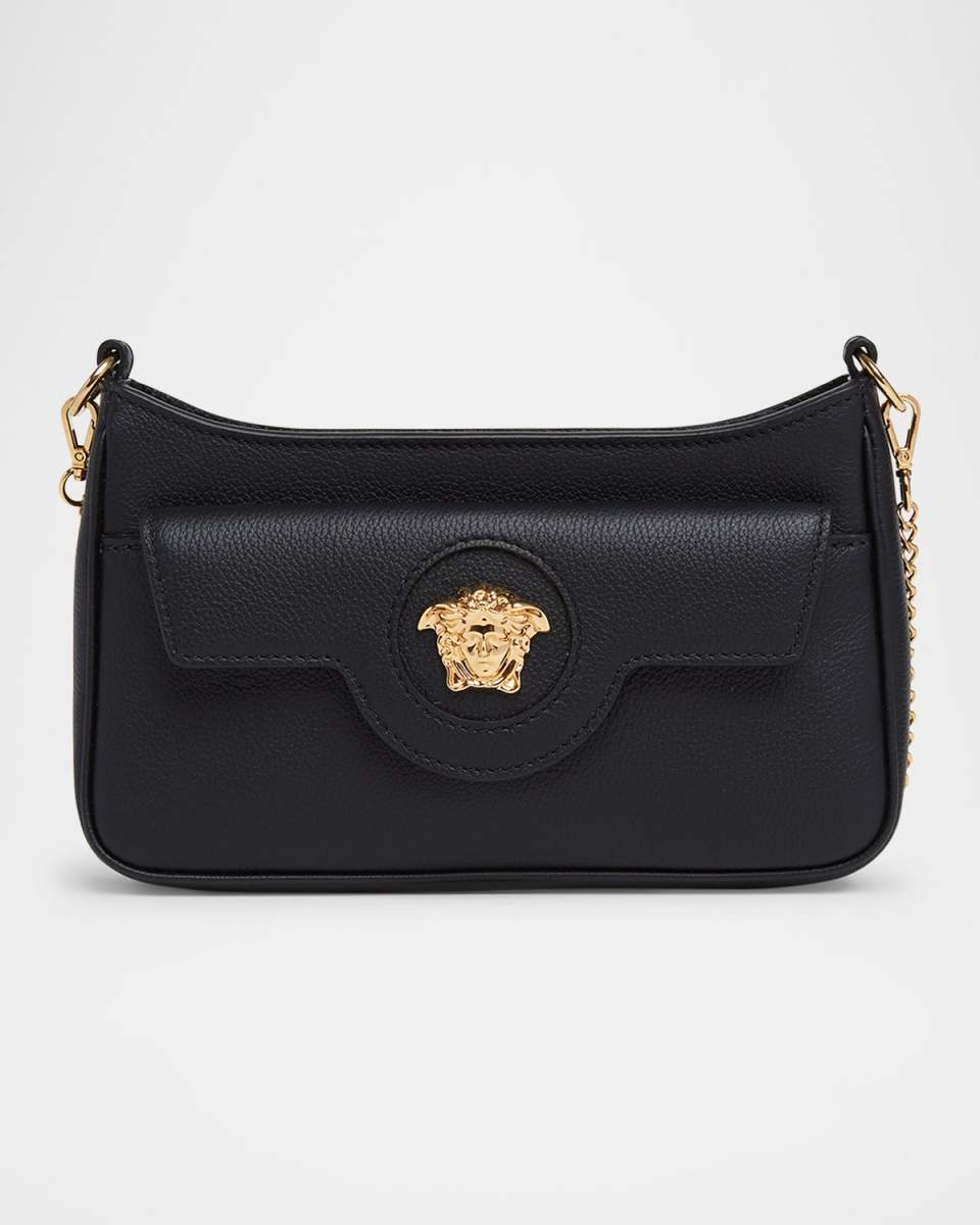 La Medusa Mini Leather Crossbody Bag